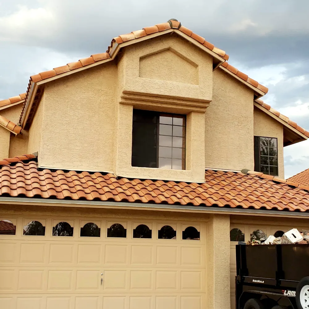 Tucson home with a beautiful new roof installed
